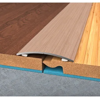 Podlahová lišta BOHEMIA PROFIL Samolepící přechodový profil 940/1, 90 cm - dřevěná dýha - DUB NELAK