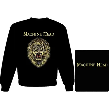 Pánská mikina mikina bez kapuce Machine Head - Lion logo