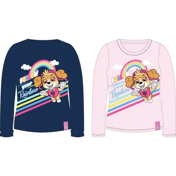 Paw Patrol - Tlapková patrola -Licence Dívčí tričko - Paw Patrol 52022043, světle růžová Barva: Růžová, Velikost: 128