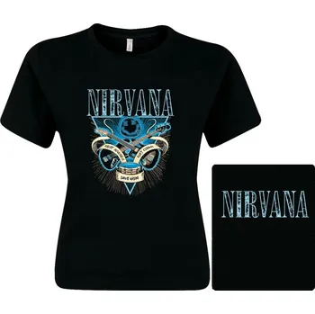 dámské triko Nirvana - guitars