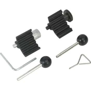 Rozvod motoru Aretace motorů VAG (Sada přípravků je určena na nastavování / časování rozvodů dieselových motorů VAG. Sadu lze také využít při výměně rozvodových řemenů a pod.)