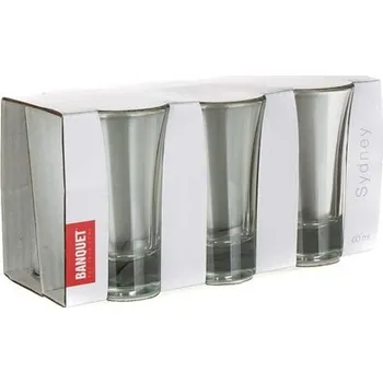 Sklenice BANQUET Sydney odlivka 6 ks*60 ml