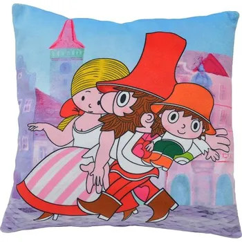 Polštář Polštář 25x25cm Rumcajs, Jičín