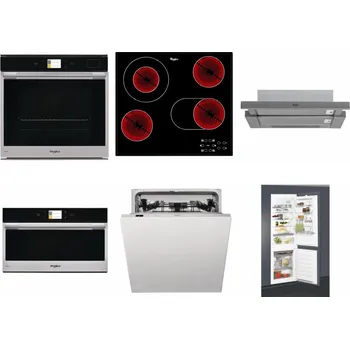 Set domácích spotřebičů WHIRLPOOL W9 OP2 4S2 H + WHIRLPOOL AKT 8190/BA + WHIRLPOOL AKR 749/1 IX + WHIRLPOOL W9 MD260 IXL + WHIRLPOOL WIC 3C33 PFE + WHIRLPOOL ART 65031