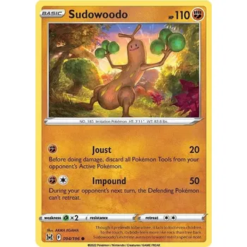 Sběratelská karetní hra Swudowoodo 094/196 - Lost Origin Typ karty: Non-Holo