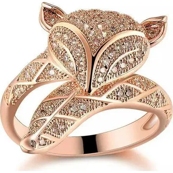 Prsten Olivie LIŠKA ROSE 7106 Stříbrný 54