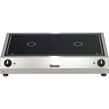 Sporák Sklokeramický vařič, dvojitý 6 kW | BARTSCHER, 104907