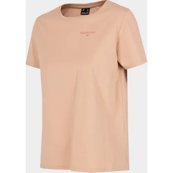 Dámské tričko 4F H4Z22-TSD028 PALE CORAL Dámské tričko US XL