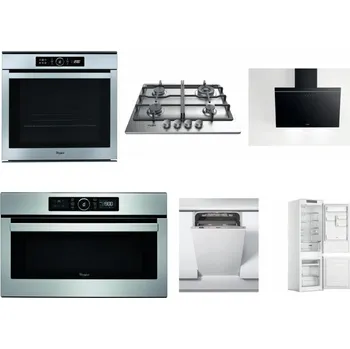 Set domácích spotřebičů WHIRLPOOL ABSOLUTE AKZM 8480 IX + WHIRLPOOL TKRL 661 IX EU + WHIRLPOOL AKR 62F LT K + WHIRLPOOL ABSOLUTE AMW 730 IX + WHIRLPOOL WSIC 3M27 C + WHIRLPOOL WHC18 T311