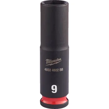 Gola hlavice MILWAUKEE Průmyslové hlavice Shockwave 1/4" HEX 9mm dlouhé
