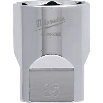 Klíč MILWAUKEE 1/2" Chromovaný nástrčný klíč metrický 25 mm