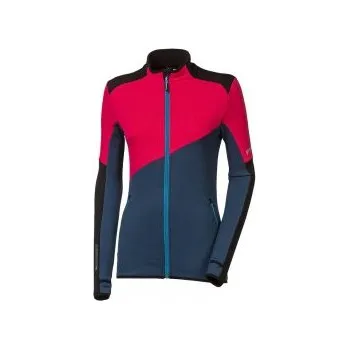 Dámská móda Progress TERRITORIA černá/fuchsie/petrol L; Růžová mikina + DÁREK DLE VÝBĚRU!