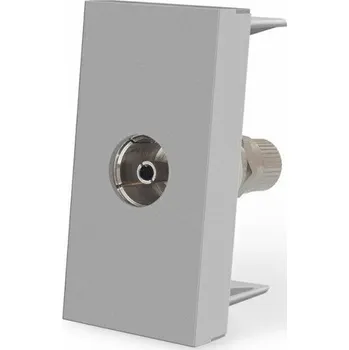 Elektrická zásuvka WELAIK zásuvka polomodul TV -1 šedá