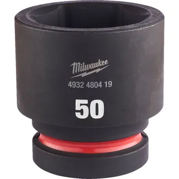 Gola hlavice MILWAUKEE Průmyslové hlavice Shockwave 1" HEX 50mm krátké