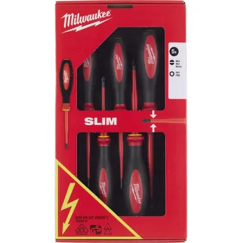 Šroubovák MILWAUKEE VDE Slim šroubovák set 1, 5 ks