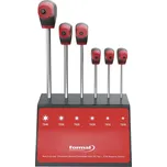 Šroubovák s T-ruk. sada, s boč.pohonem 7 ks T10-40 ve stojanu FORMAT