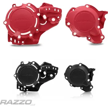 Kryty na víka motoru Acerbis X-Power Protection GasGas EC250 EC300 21-23 Červená