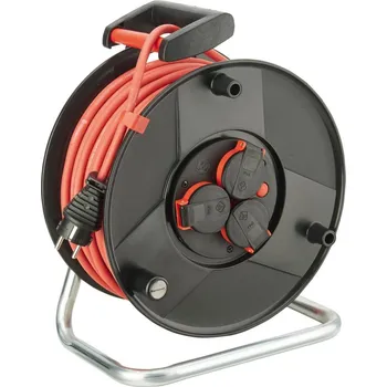 Prodlužovací kabel Buben na kabely, plast otočný kontakt H05RR-F3G1,5 50m FORMAT