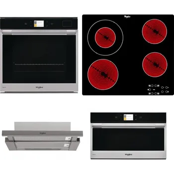 Set domácích spotřebičů WHIRLPOOL W9 OP2 4S2 H + WHIRLPOOL AKT 8130/NE + WHIRLPOOL AKR 5390/1 IX + WHIRLPOOL W9 MD260 IXL