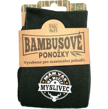 Pánské ponožky Albi Bambusové ponožky Myslivec, velikost 39 - 46