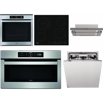 Set domácích spotřebičů WHIRLPOOL ABSOLUTE AKZM 8480 IX + WHIRLPOOL AKT 8900 BA + WHIRLPOOL AKR 5390/1 IX + WHIRLPOOL ABSOLUTE AMW 730 IX + WHIRLPOOL WIO 3O540 PELG