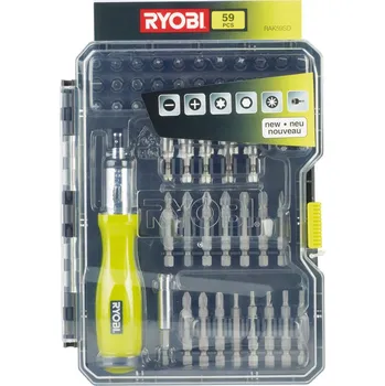Bit RYOBI Sada bitů s šroubovákem RAK59SD, 59ks