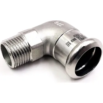 Fitinka INAIRCOM Koleno 28mm x 3/4"a INOX PRESS