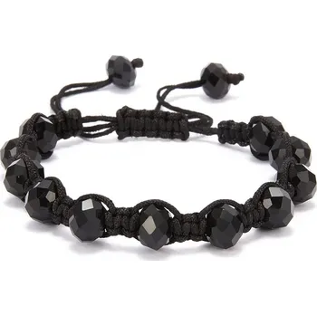Náramek Shamballa náramek Crystal Black