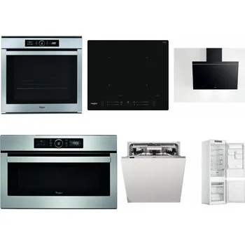 Set domácích spotřebičů WHIRLPOOL ABSOLUTE AKZM 8480 IX + WHIRLPOOL WL S7260 NE + WHIRLPOOL AKR 62F LT K + WHIRLPOOL ABSOLUTE AMW 730 IX + WHIRLPOOL WIO 3O540 PELG + WHIRLPOOL WHC18 T311
