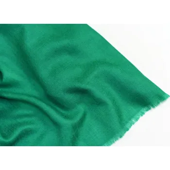 Šála Kašmírová šála Standard lahvově zelená