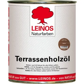 Olej na dřevo LEINOS 236.052 - Terasový olej načervenalý 0,75lt LEINOS L-236.052 000750