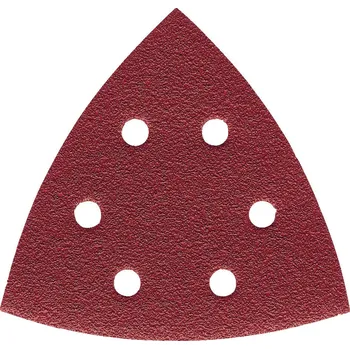 Brusný papír MILWAUKEE Brusný papír delta 105x105mm, zrnitost 60 - 5ks