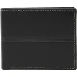 Arwel Kožená pánská peněženka 2 - česká výroba; černá