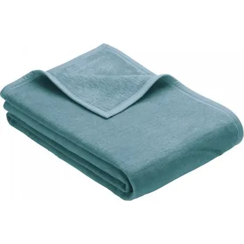 deka Ibena Jacquard Uni Porto deka světle modrá 150x200cm