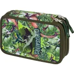 BAAGL Školní penál dvoupatrový Dinosaurus A-30736