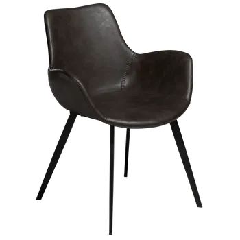 Křeslo Křeslo Dan Form Hype kůže Vintage grey