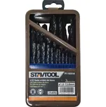 STAVTOOL P11031A HSS sada vrtáků do kovu 1-13 mm, 25 dílů