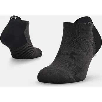 Běžecké ponožky Under Armour ArmourDry Run No Show-BLK - černé Velikost: XL