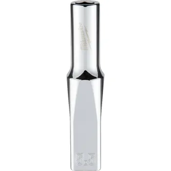 Gola hlavice MILWAUKEE Průmyslová hlavice 1/4" metrická, 5,5 mm, prodloužená