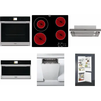 Set domácích spotřebičů WHIRLPOOL W9 OP2 4S2 H + WHIRLPOOL AKT 8130/NE + WHIRLPOOL AKR 5390/1 IX + WHIRLPOOL W9 MD260 IXL + WHIRLPOOL WSIC 3M27 C + WHIRLPOOL ART 65031