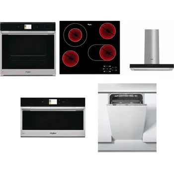 Set domácích spotřebičů WHIRLPOOL W9 OP2 4S2 H + WHIRLPOOL AKT 8190/BA + WHIRLPOOL WHBS 62F LT K + WHIRLPOOL W9 MD260 IXL + WHIRLPOOL WSIC 3M27 C