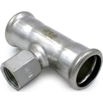 Fitinka INAIRCOM T kus 76 x 3/4"i x 76mm INOX PRESS