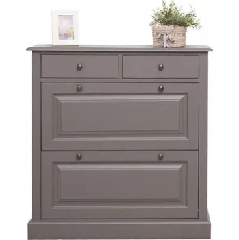 Botník Výklopný botník Roderik 358 - tmavě šedá