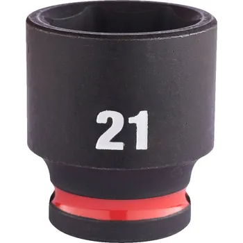 Gola hlavice MILWAUKEE Průmyslové hlavice Shockwave 3/8" HEX 21mm krátké