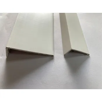 Stavební profil Plastový rohový profil 50x20mm, síla 1,8 mm, délka 2,5 m, bílý