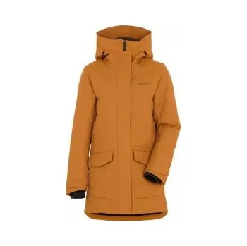 Dámské oblečení Didriksons Frida W cayenne 504302-508 38; Žlutá parka + DÁREK DLE VÝBĚRU!