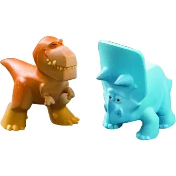 Hračka pro nejmenší Hodný Dinosaurus - Butch & Will - plastové minifigurky 2ks