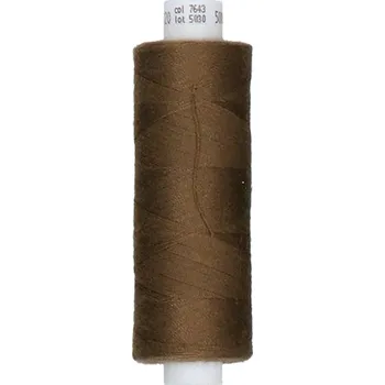 Nit Ariadna Polyesterová střižová nit Talia 120 500 m - 7643 - khaki