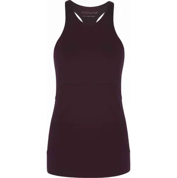 Top na jógu Radiance Racer Mulberry, Velikost S