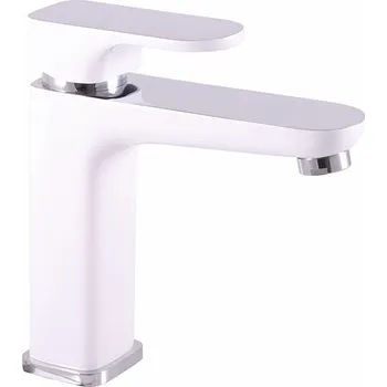 Vodovodní baterie Vodovodní baterie umyvadlová YUKON bílá/chrom, Barva: chrom/bílá, Rozměr: 1/2''